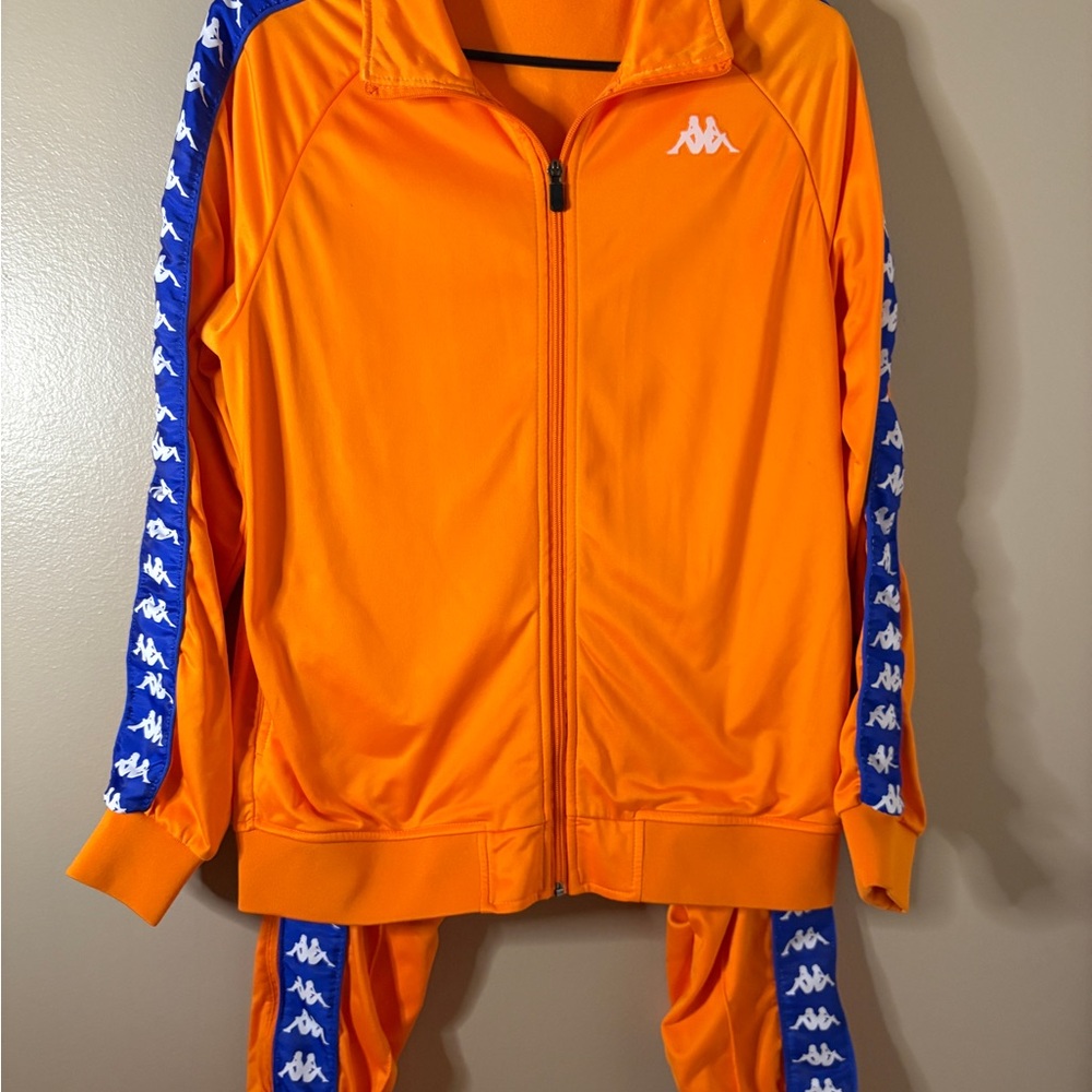 Kappa Bright Orange Apparel 2pc Jogger